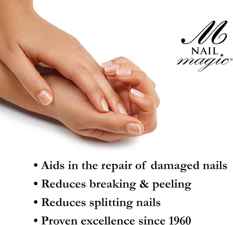 Nail Magic Nail Hardener and Conditioner - Strengthens and Hardens Nails in 60 Days, 0.5 Fluid Ounces - Image 2